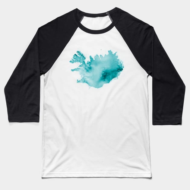 Iceland Baseball T-Shirt by KristjanLyngmo